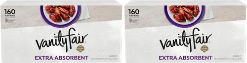 Miniatura 12 de Vanity Fair Servilletas de Papel Premium Extra Absorbentes, 960 Unidades, Servilletas Desechables Hechas Suaves y Fuertes para Comidas Desordenadas