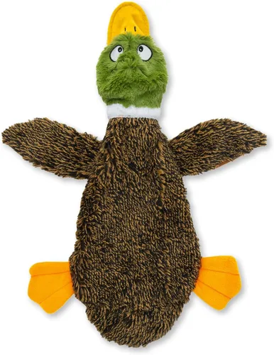 Miniatura 16 de Best Pet Supplies - Juguetes para cachorros y perros adultos, crujen y hacen chirridos, pato, verde claro aCrinkle Duck (verde claro)