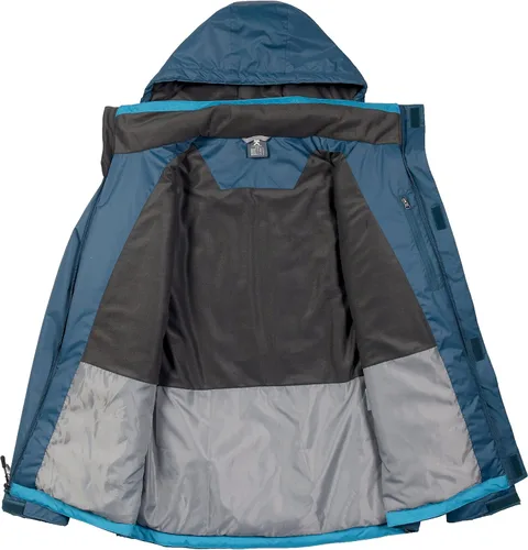 Miniatura 5 de Little Donkey Andy Chaqueta de Esquí y Snowboard Impermeable para Mujer, Abrigo Cálido Resistente al Viento con Capucha Desmontable