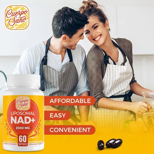Miniatura 7 de Suplemento NAD de 2000 MG, NAD+ liposomal con alta absorción, más eficiente que la ribósido de nicotinamida, suplemento de refuerzo puro y Plus