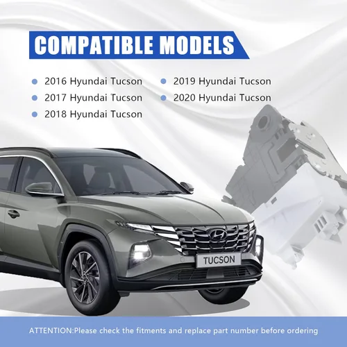 Miniatura 3 de Actuador de cerradura de puerta delantero izquierdo lado del conductor compatible con Hyundai Tucson 2016-2020 reemplazo de pestillo de puerta