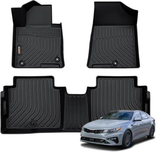 Miniatura 46 de Alfombrillas y forro de carga para Jeep Grand Cherokee L 2021-2025 (solo para 6 plazas sin consola central), alfombrillas de automóvil TPE para todo