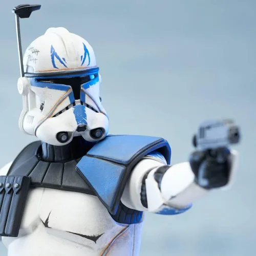 Miniatura 2 de DIAMOND SELECT TOYS Star Wars Colección Premier: Estatua de Rex de Clone Wars, multicolor, 10 pulgadas