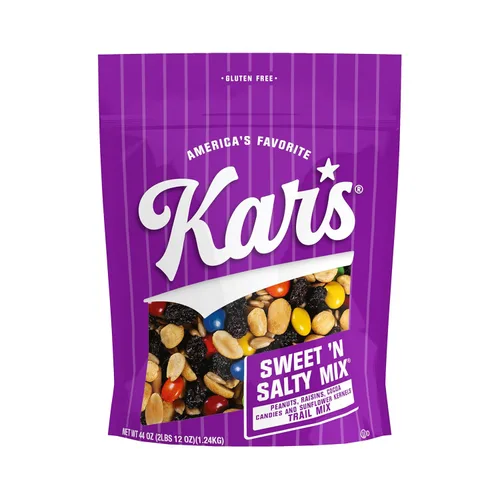 Miniatura 29 de Kar's Nuts Cranberry Almond Delight Trail Mix, paquetes individuales de 3 onzas, paquete a granel de 42, aperitivos sin gluten