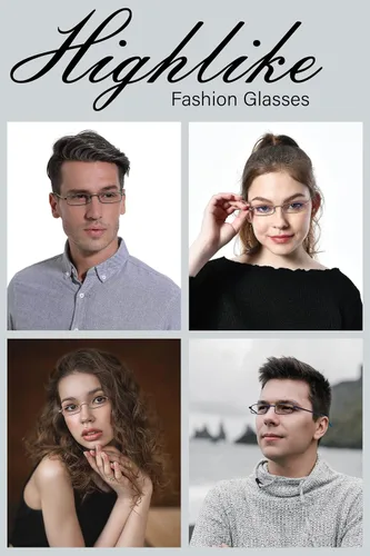 Miniatura 5 de Anteojos de lectura de bolsillo delgados para hombres y mujeres, lentes compactas súper transparentes, lentes con marco de metal con bisagra