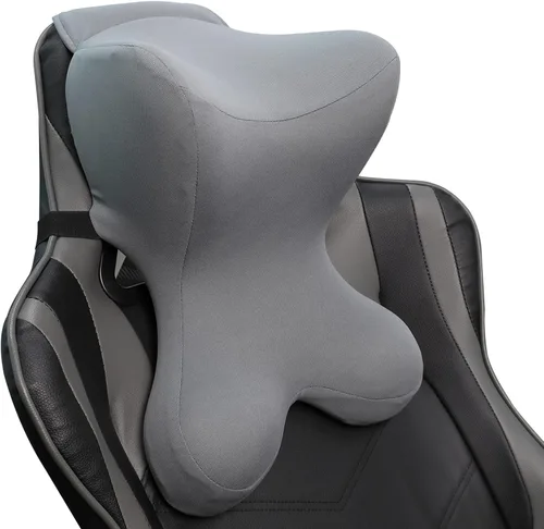 Miniatura 10 de Almohada de apoyo lumbar Newsty para silla de oficina, respaldo ergonómico patentado para alivio del dolor de espalda con correa ajustable, almohada