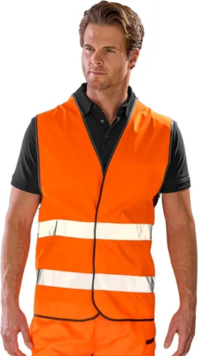 Miniatura 4 de Chaleco de seguridad personalizado, chaleco de alta visibilidad para hombres, ropa de trabajo reflectante de alta visibilidad