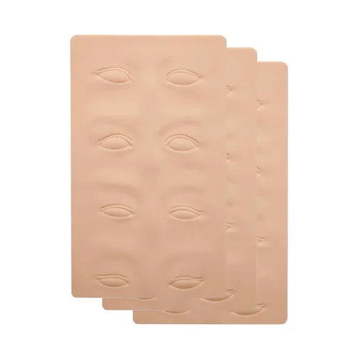 Miniatura 8 de Amber Lash Práctica de tatuajes de imitación de piel y cuerpo para una experiencia realista de PMU (labio de silicona 3D, 3 piezas)