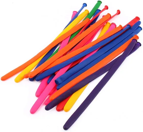 Miniatura 8 de Globos mágicos de animales, 200 globos de bricolaje, kit de animales, globos mágicos, flores, globos de látex para bodas con forma de animales