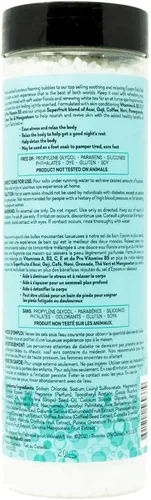 Miniatura 6 de Vitabath Sales de baño espumosas de pepino y té blanco, aromaterapia relajante para el cuidado de la piel, para el cuidado de la piel, calmante