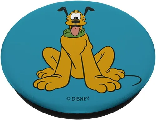 Miniatura 2 de Disney Mickey y amigos Pluto tradicional Retrato PopSockets agarre y soporte para teléfonos y tabletas