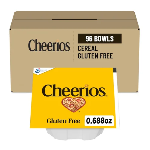 Miniatura 14 de Cheerios Vaso de cereales de manzana y canela, 1 onza (paquete de 96)