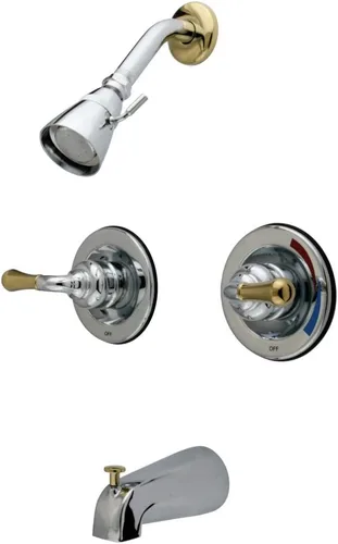Miniatura 6 de Kingston Brass KB672 Magellan - Grifo para bañera y ducha, alcance de boquilla de 5 pulgadas