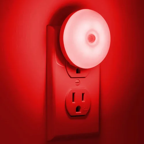 Miniatura 10 de Luz nocturna con sensor de movimiento, paquete de 2 luces nocturnas activadas por movimiento, encendido y apagado automático, tono cálido de 3200 K