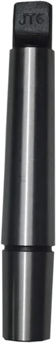 Miniatura 2 de Adaptador de eje de portabrocas MT2 a JT6 con Tang End Morse Taper 2 - Jacobs Taper 6