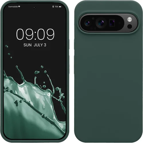Miniatura 47 de kwmobile Funda Compatible con Google Pixel 6 Pro - Funda de Teléfono de Silicona TPU con Acabado Suave - Azul Caribe