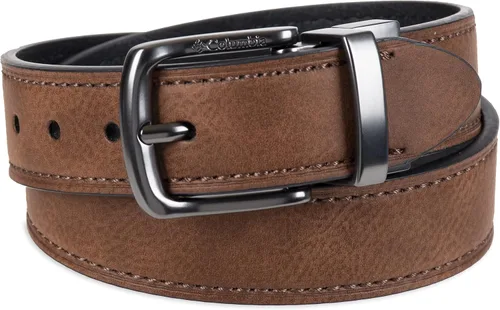 Miniatura 12 de Columbia Cinturón reversible para niños, correa clásica de 1 pulgada de ancho para la escuela, casual y ropa de vestir