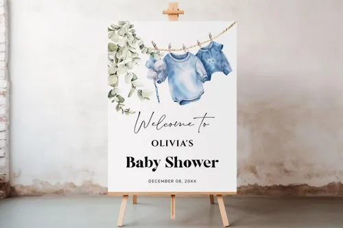 Miniatura 12 de lmhlyly Póster de bienvenida de Sweet Little Berry Baby Shower, cartel de fiesta temática de arándanos, decoración de celebración de fiesta