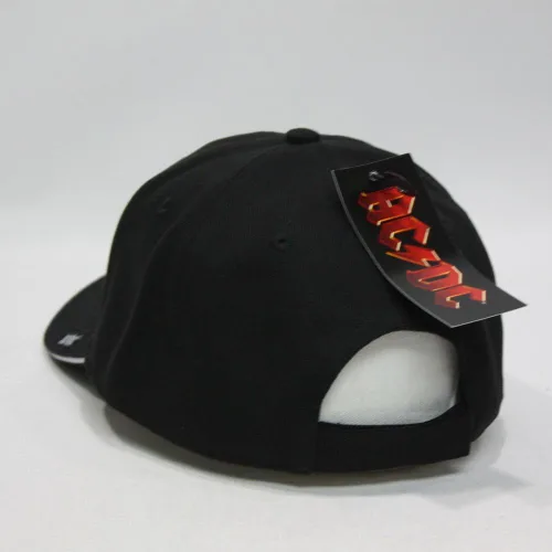 Miniatura 4 de ACDC Gorra de béisbol Red on White Hard Rock Band (blanco), Blanco
