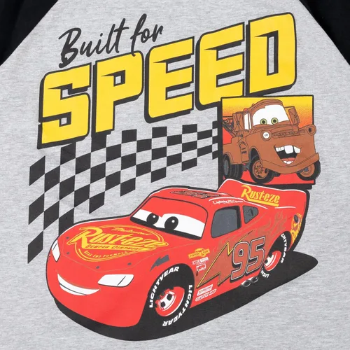 Miniatura 5 de Disney Pixar Cars Tow Mater Lightning McQueen - Paquete de 2 camisetas para niños pequeños a grandes