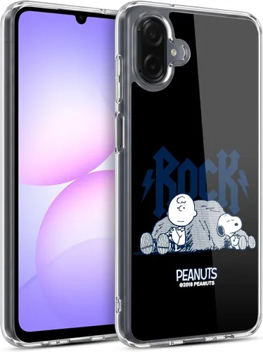Miniatura 93 de Head Case Designs Funda de gel con licencia oficial de Peanuts Woodstock Insignia Rock Tees [protección de grado militar] compatible con Samsung