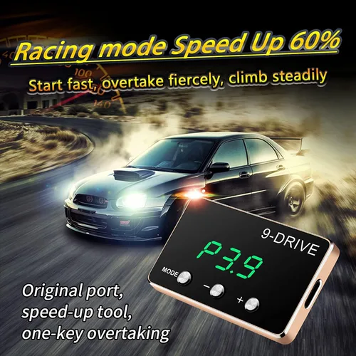 Miniatura 6 de BY-J Controlador de respuesta del acelerador, 9 Drive 9 modos FLC-806 controlador electrónico del acelerador del coche, compatible con A3-A6 VW