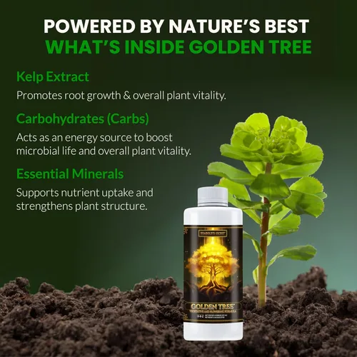 Miniatura 26 de Mejor alimento para plantas y árboles: Golden Tree de Humboldts Secret, crecimiento explosivo, incremento de la producción, recuperador de plantas