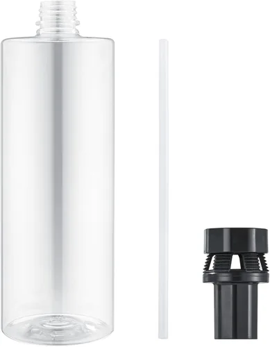 Botella dispensadora de jabón actualizada para fregadero de cocina, botella de repuesto (500ML/17oz) DJS-ZYP-DJT-TM