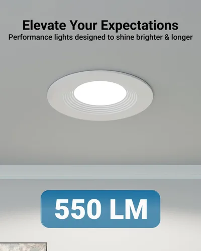 Miniatura 3 de Sunco Paquete de 12 unidades de iluminación empotrable LED de 3 pulgadas, lámpara de techo de montaje empotrado ultra delgada sin lata con caja
