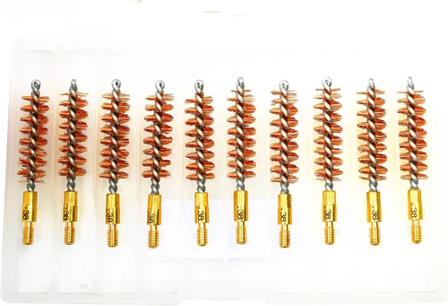 Miniatura 11 de McJ Tools Cepillos de Ánima de Bronce - Cepillos de Ánima de Calidad Premium para Limpieza y Mantenimiento de Pistolas y Rifles