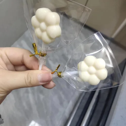 Miniatura 8 de Molde de silicona para piruletas de flores: el molde de piruleta de chocolate se puede utilizar para hacer una variedad de dulces hechos a mano como