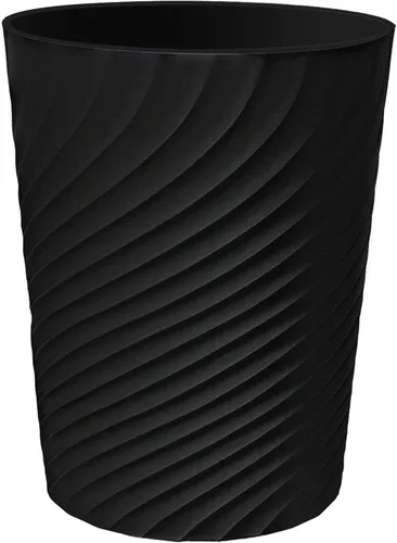 DAJITRE Cubo de basura pequeño de 1.8 galones, papelera de reciclaje de perfil delgado para espacios compactos, baño, oficina, dormitorio, cocina