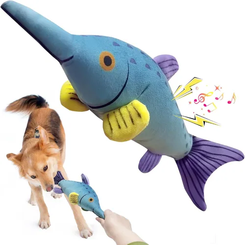 Miniatura 9 de Fuufome Juguetes chirriantes para perros grandes: juguetes duraderos para perros grandes para razas medianas y pequeñas - Juguetes de peluche