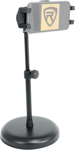 Miniatura 4 de Rockville iStand 7 - Soporte de escritorio ajustable para iPad/iPhone/tablet/teléfono, giro 360, clip de micrófono incluido, perfecto para karaoke