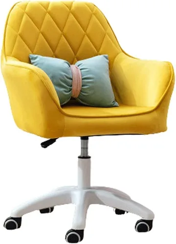 Miniatura 10 de YYDS Silla pequeña para videojuegos, silla de computadora con respaldo corto, silla giratoria ergonómica ejecutiva, silla de deportes electrónicos