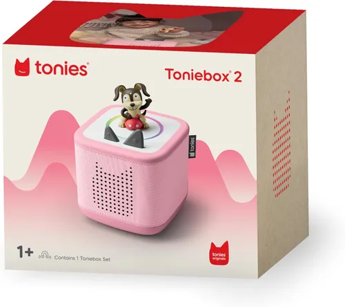 Miniatura 8 de Toniebox 2 - Conjunto de inicio de reproductor de audio para niños de 1+ con Playtime Puppy - Rosa nube Nube rosada
