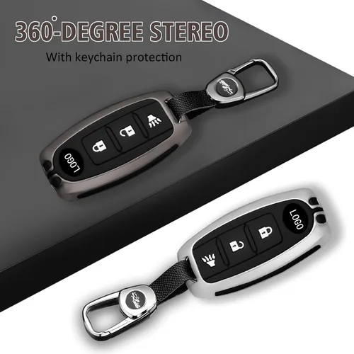 Miniatura 7 de Premium Soft Silicone for Infiniti 3 Buttons Key Fob Cover,Heavy-Duty Keychain with Cover Case Compatible with Nissan Altima Sentra Rogue Armada