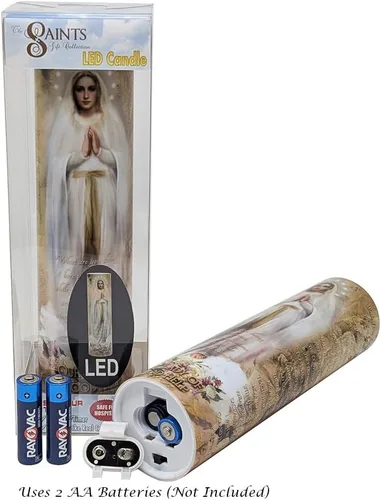 Miniatura 5 de Nuestra Señora de la Buena Ayuda, vela de oración devocional sin llama LED