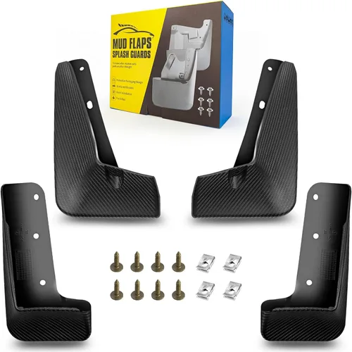 Miniatura 24 de Aleta de lodo Compatible con 01-06 Chevy Avalanche 1500/2500 Silverado 1500HD/3500 Suburban 2500 Tahoe 99-06 GMC Sierra 3500 1500 HD Yukon/XL 1500
