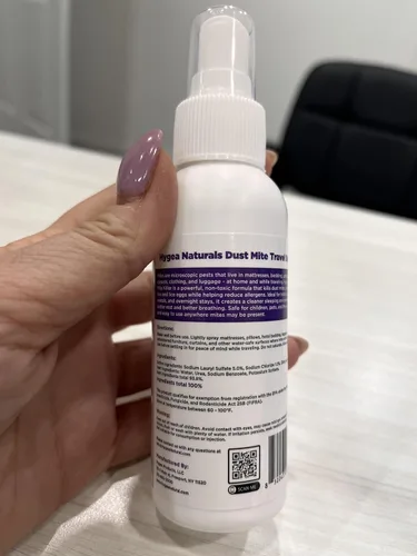 Miniatura 11 de Hygea Natural Spray de viaje para matar ácaros del polvo, ayuda a eliminar ácaros del polvo, ácaros de alfombras, ácaros de roedores, pájaros
