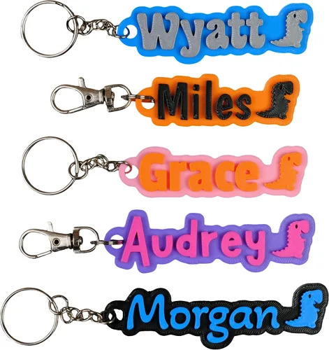 Miniatura 10 de Llavero personalizado SuperFineDeesigns – Llavero personalizado impreso en 3D