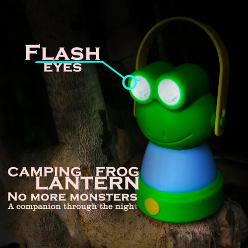 Miniatura 4 de Equipo para exteriores LED Farol de camping y lámpara de cabeza para niños, FANT.LUX luz nocturna a batería para emergencias, huracanes, lámpara