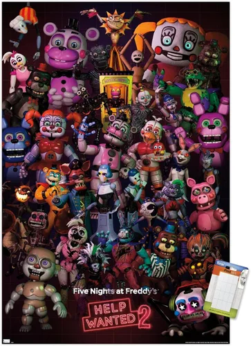 Miniatura 6 de Five Nights at Freddy's: Help Wanted 2 - Póster de pared de grupo