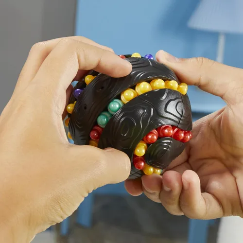 Miniatura 10 de Hasbro Gaming Atomix - Juego para niños, adolescentes y adultos, rompecabezas de bola y juguete para ansiedad, 1 jugador, actividades portátiles