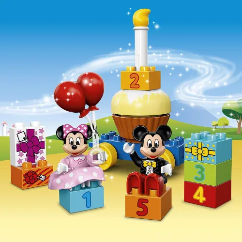 Miniatura 4 de LEGO Duplo marca 10597 Mickey y Minnie Disney Cumpleaños desfile Building Kit