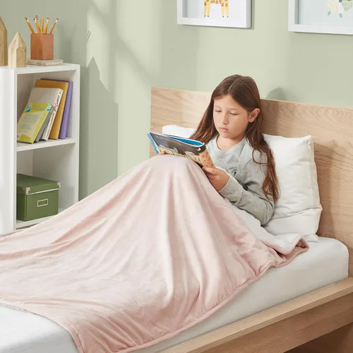Miniatura 2 de Degrees of Comfort - Manta de peso mejorada Manta gruesa y mullida que se puede llevar a cualquier lugar, manta para dormir a prueba de frisado