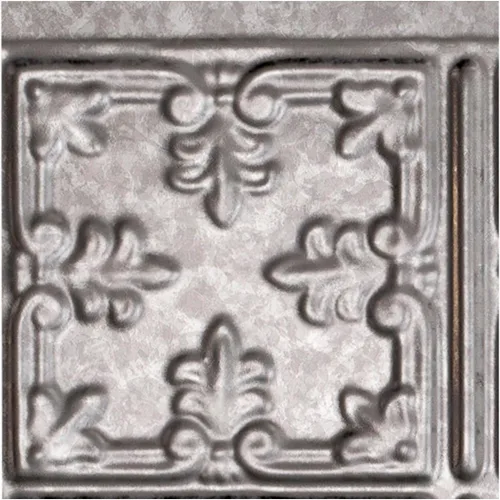 Miniatura 9 de FASÄDE Panel decorativo para salpicaduras de vinilo de estilo tradicional / patrón 10 en bronce antiguo (muestra de 6 x 6 pulgadas)