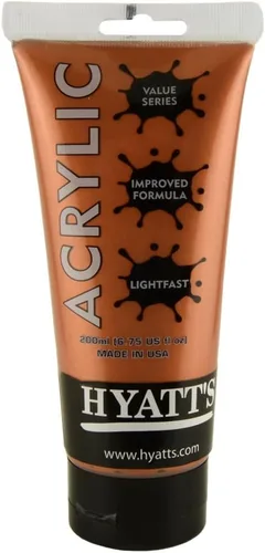 Miniatura 65 de Hyatt's Alizarine - Pintura acrílica carmesí Tubo de pintura acrílica de 2.5 fl oz de grado artístico Secado rápido y pintura no tóxica