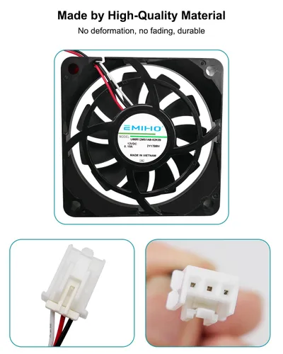 Miniatura 4 de Repuesto del motor del ventilador de la máquina de hielo DA31-00070E U66R12MS1AB-52K09 para refrigerador Samsung ClimaTek, reemplazo 3516332