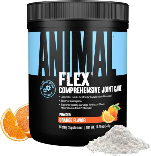 Miniatura 8 de Animal Flex Powder - Suplemento de apoyo articular para aliviar el dolor, reparar y restaurar músculos con cúrcuma, glucosamina, condroitina, MSM